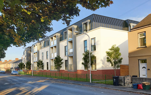 A computer generated design of how our Crawford Street homes will look.